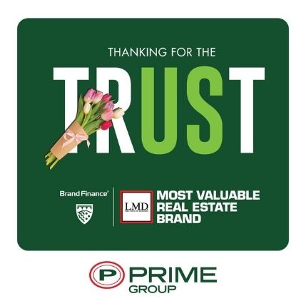 PRIME GROUP CROWNED ‘MOST VALUABLE REAL ESTATE CONSUMER BRAND ’ IN SRI LANKA